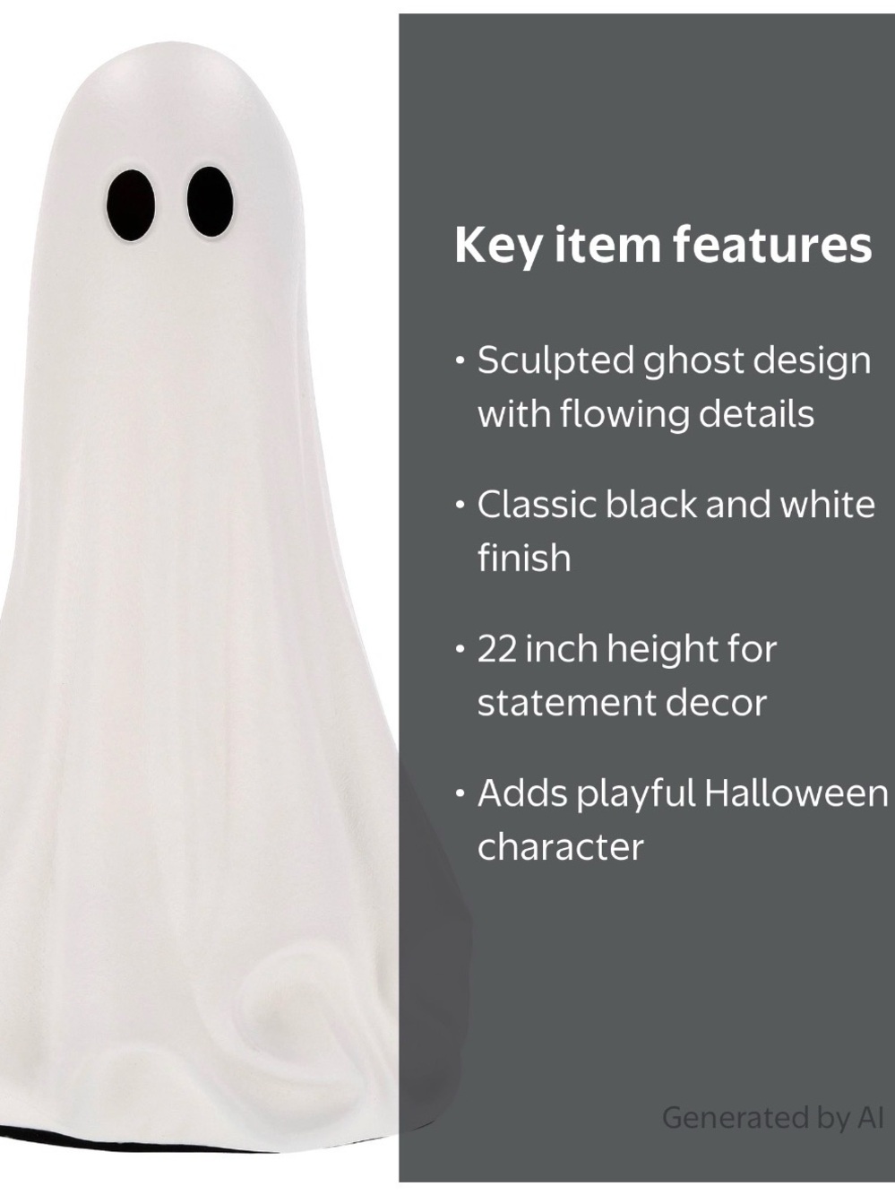✨ 🆕 VIRAL My Texas House Halloween Large Ghost Decoration, 22” and 20” - Picture 4 of 6